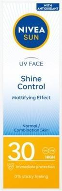 NIVEA Sun UV Face Shine Control SPF30 50ml (Sonnencreme, SPF 30, 50 ml)