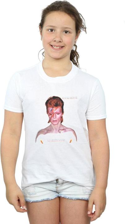 Produktbild David Bowie Aladdin Sane Version TShirt Mädchen (140, 146)