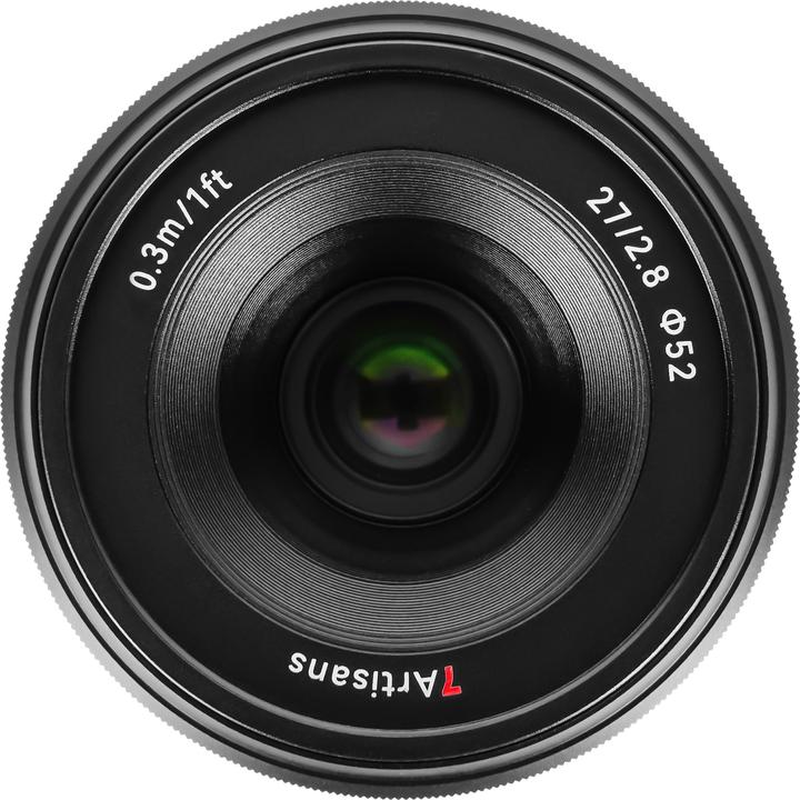 Actual product image 7artisans 27mm f/2.8 Sony E (Sony E, APS-C / DX)