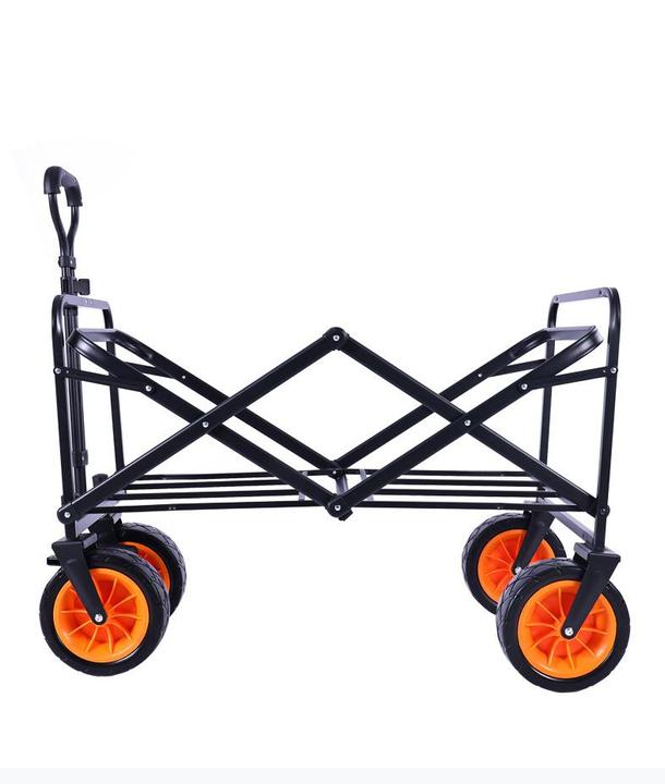 Produktbild Werkstein Faltbarer Bollerwagen Camping Transporthilfe 150L