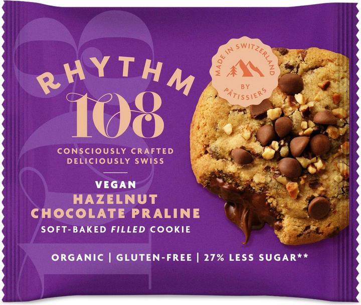 Actual product image Rhythm 108 Hazelnut Chocolate Praline (1 pcs., 50 g)