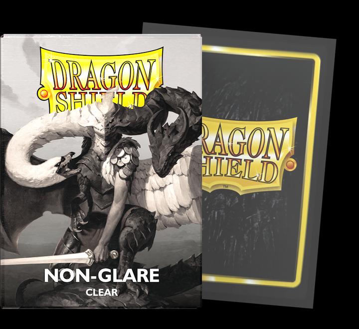 Produktbild Arcane Tinman Dragon Shield Matte Non-Glare Sleeves - Clear - Standard Size (100)