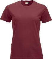 Produktbild Clique Damen T-Shirt Classic-T 029361, Baumwolle, bordeaux, Grösse L (L)