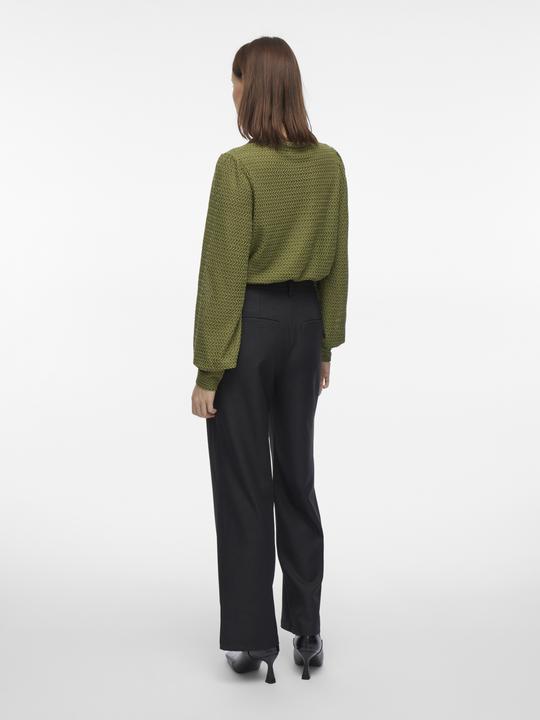Image du produit Vila High Waist Hose mit weitem Bein (34)
