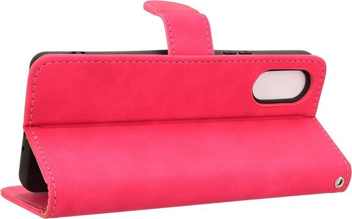 Actual product image Cover-Discount Sony Xperia 10 VI - Suede look case in vintage design (Sony Xperia 10 VI)