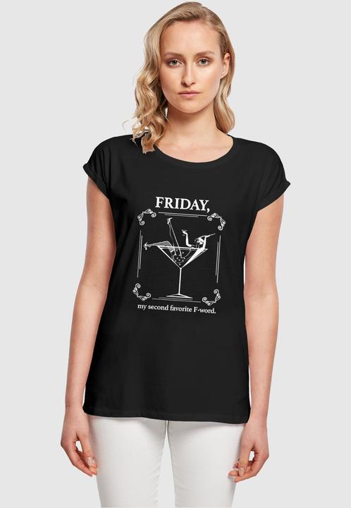 Produktbild Mister Tee Ladies F-Word Extended Shoulder Tee - 125199 (4XL)
