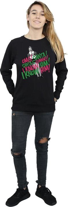 Produktbild Elf Santa's Coming Sweatshirt (L)