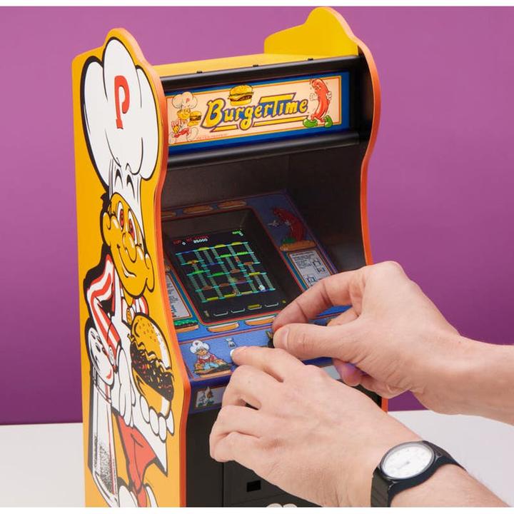 Image du produit Numskull Cabinet d'arcade à l'échelle 1 - Burger Time