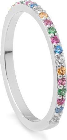 Actual product image Breuning RING - Brill. | Sky Blue | Apple Green | Saf. Pink (49, 585/14 K Gold)