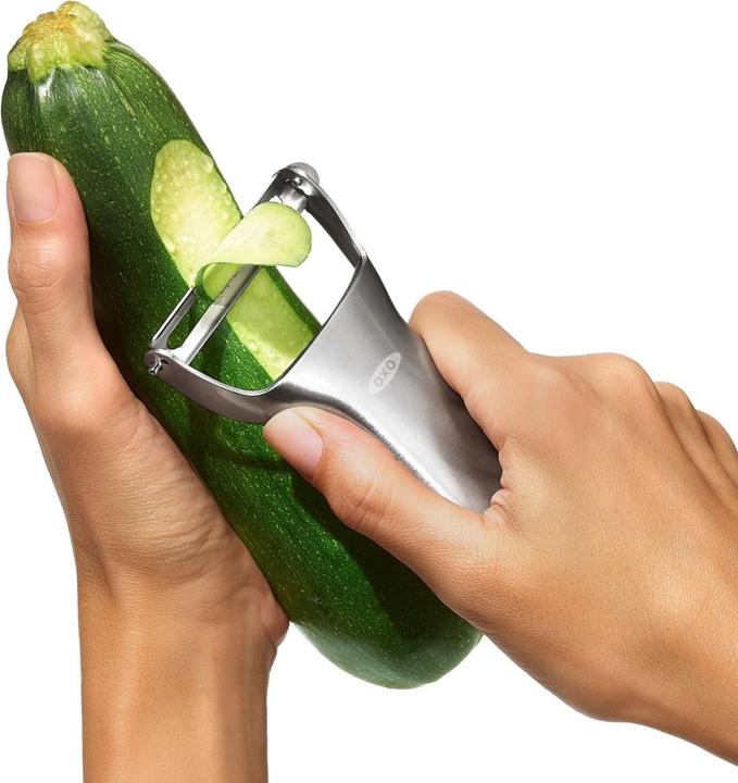 Immagine prodotto OXO Pelatrice in acciaio girevole, 19cm