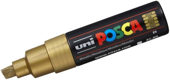 Produktbild Posca Marker PC-8K Keilspitze (Gold, 8 mm, 1 x)