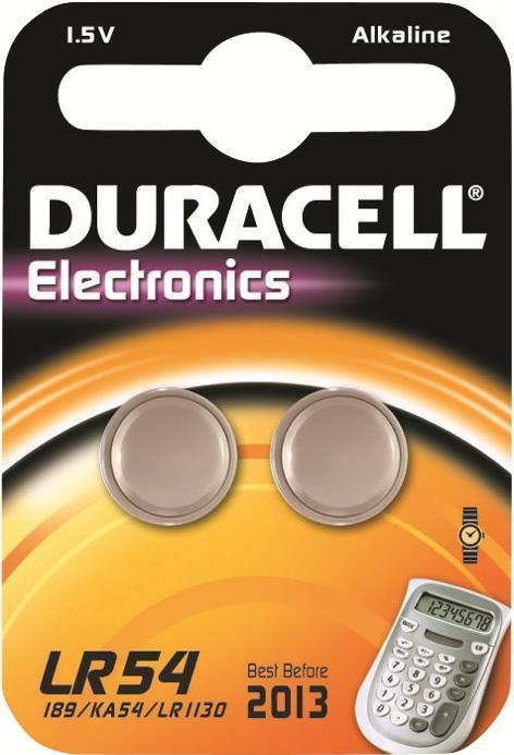 Image du produit Duracell Electronique (2 pcs, AG10, 65 mAh)