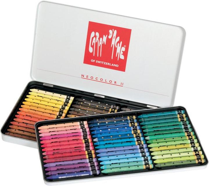 Produktbild Caran d'Ache Neocolor II Aquarelle Metallschachtel (Multicolor, 84 x)