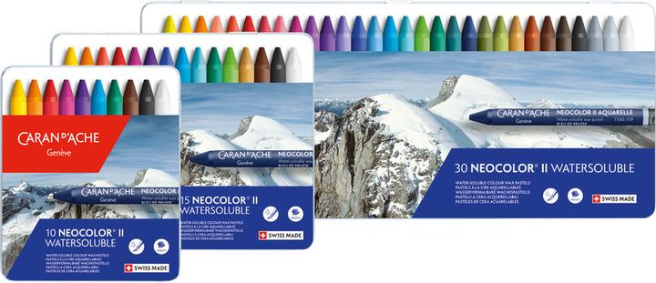 Produktbild Caran d'Ache Neocolor II Aquarelle Metallschachtel (Multicolor, 84 x)