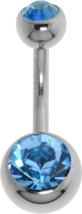 Bijouteria Bauchpiercing (Edelstahl, Zirkonia)