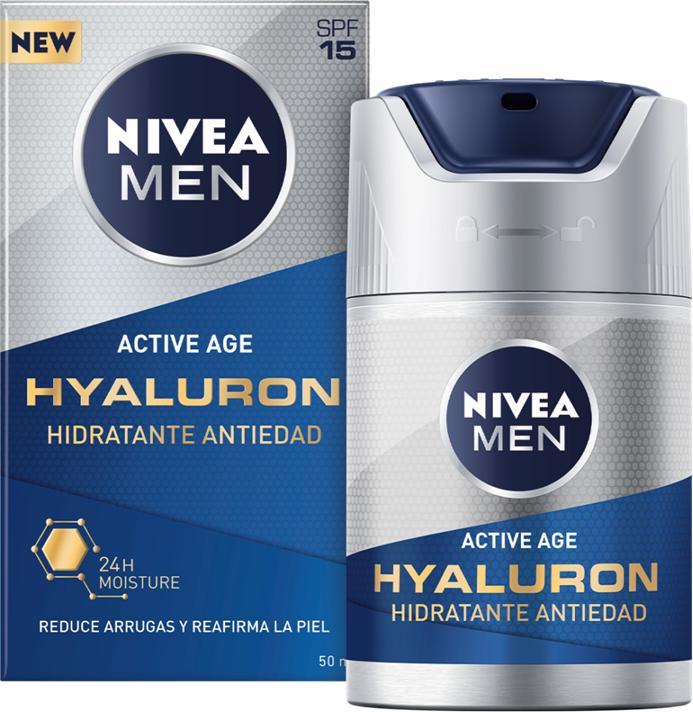 Image du produit NIVEA Men Active Age Hyaluron (50 ml, Crème de jour, SPF 15)