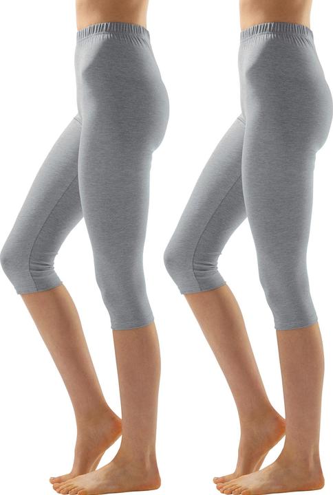 Image du produit Erwin Müller Leggings Capri pour femmes - Lot de 2 (40, 42)