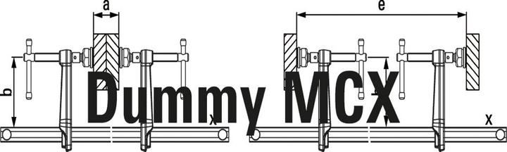 Produktbild Bessey Gehrungs-Spannsystem MCX MCX S (100 mm)