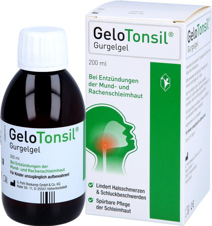 Produktbild G. Pohl-Boskamp Gelotonsil Gurgelgel (1 x, 200 ml)