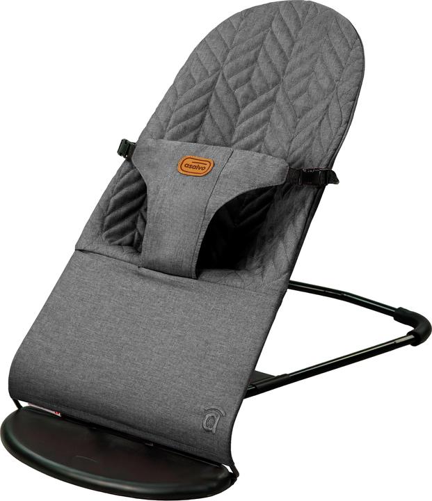 Actual product image Asalvo Baby Bouncher Paradise - Grey (AV-22332)