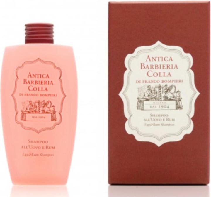 Antica Barbieria Colla Antica Barberia Colla Shampoo Ei und Rum 200 Milliliter (200 ml, Flüssiges Shampoo)