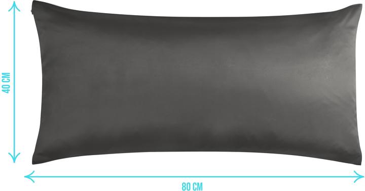 Immagine prodotto Aspero 2x federe in raso 40x80 cm Alia - 9067 (Copricuscino, 40 x 80 cm)