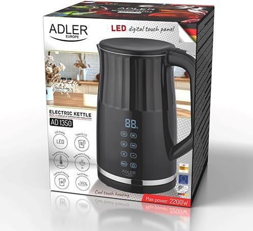 Productafbeelding Adler LED waterkoker met temperatuurregeling 1 7 l (1.70 l)