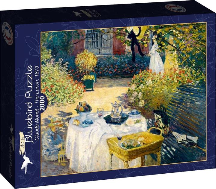 Bluebird Puzzle 2000 pièces Claude Monet - Le déjeuner, 1873 (2000 pièces)