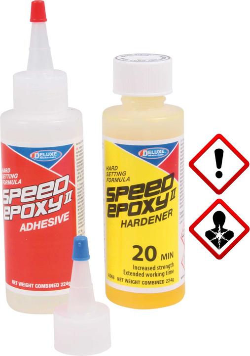Produktbild Deluxe Materials Speed Epoxy II 20 min 224g (290 g, 1 ml)