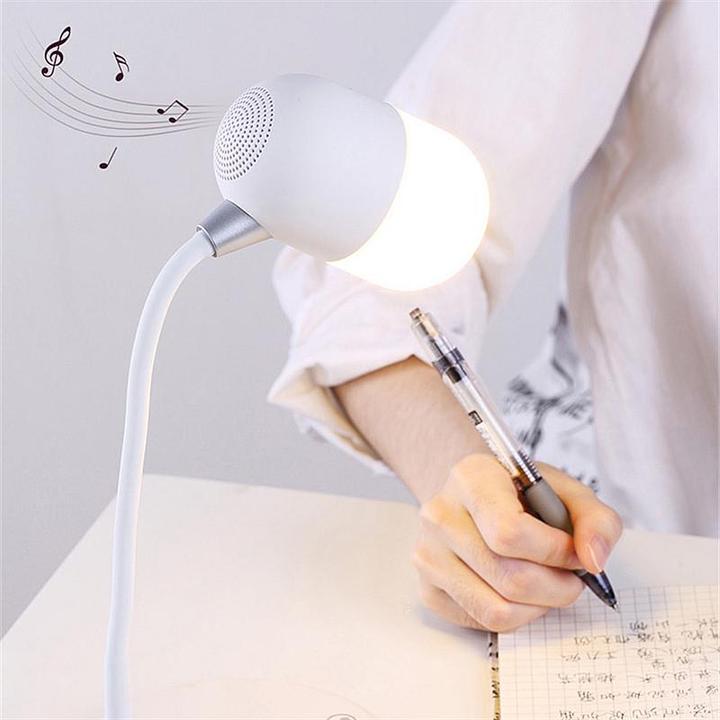 Immagine prodotto PhoneLook Lampada chevet 3 en 1 con paraluce e ricarica senza filtro, luce LED