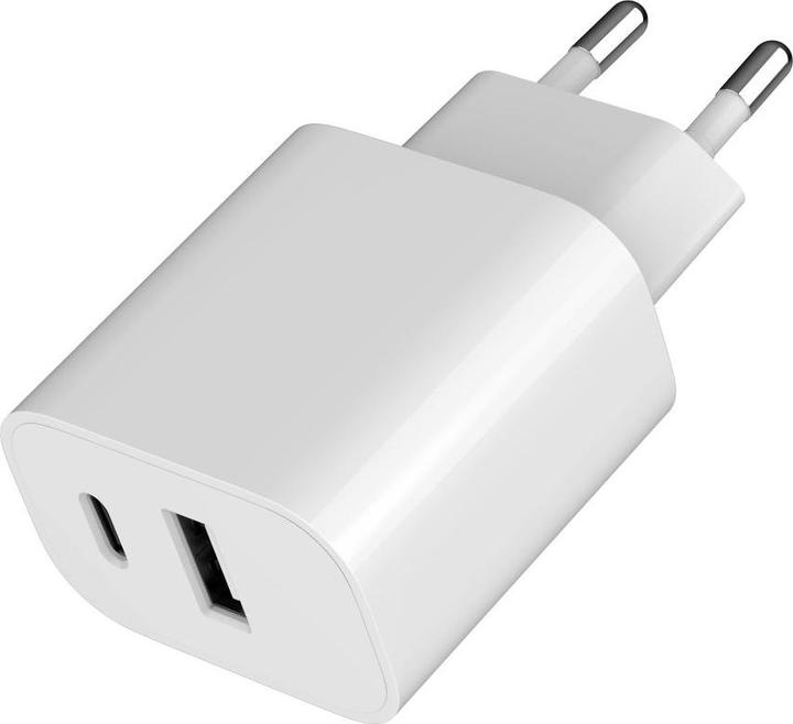 Produktbild Gembird CHARGER USB UNIVERSAL WHITE/2P TA-UC-2AC12-01 (12 W)