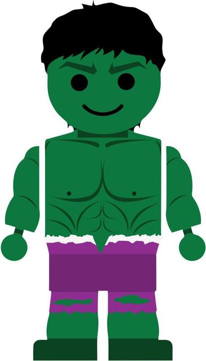 Produktbild Trenddeko The Hulk (57 x 100 cm)