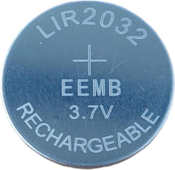 Immagine prodotto Purecrea Batteria a bottone Batteria LIR2032 al litio 3,7V (1 pz., LIR2032, 45 mAh)