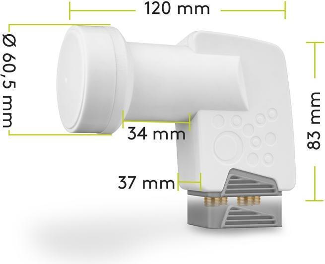 Produktbild Goobay Universal Quad (Quad LNB, 40mm)