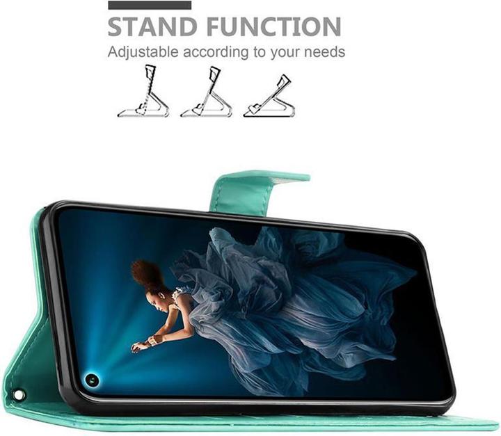 Actual product image Cadorabo Flower Book Cover (Honor 20 Pro)