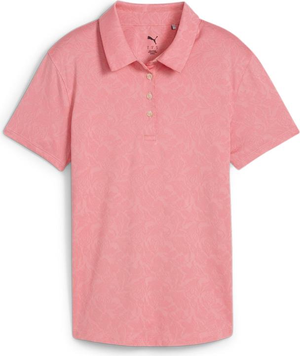 Puma W MATTR Lianas Jacquard SS Polo (XS)