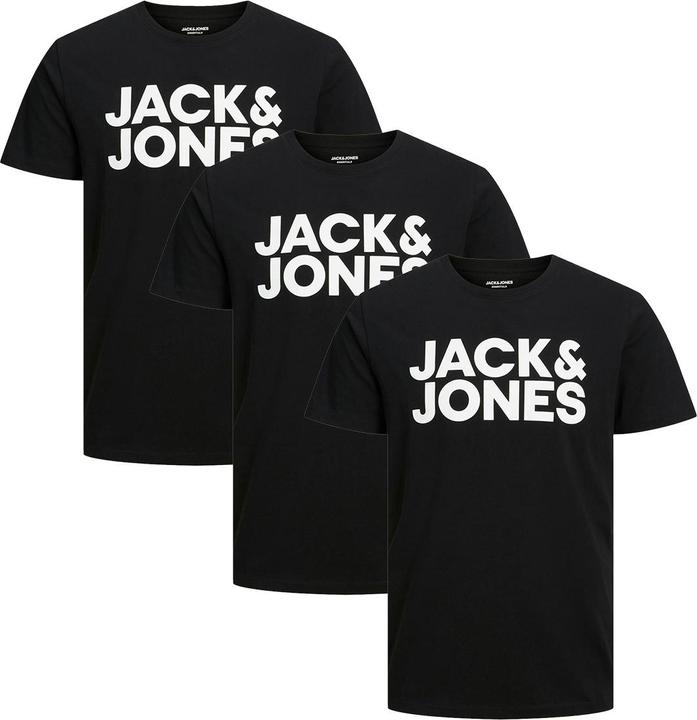Produktbild Jack & Jones 3er Pack Corp T-Shirt (XXL)