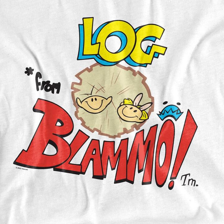 Immagine prodotto Ren & Stimpy Log From Blamo Maglietta Adulto Unisex (L)