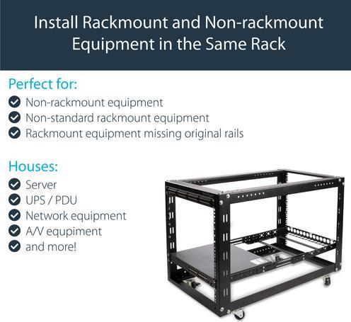 Produktbild StarTech Universal Server Rack Rails