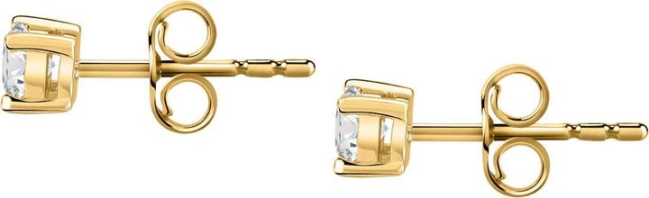Produktbild La Petite Story Gold-plated earrings with clear zircons Silver LPS01AWV13 (925er Silber)