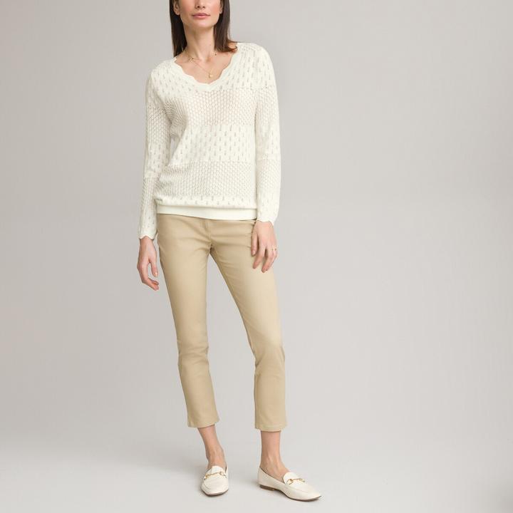 Image du produit Anne Weyburn Pantalon 7/8 en coton stretch (46)