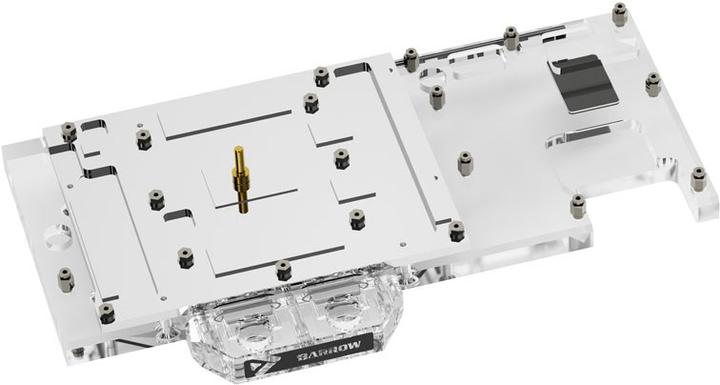 Produktbild Barrow LRC2.0 full coverage GPU Water Block for AMD 6900XT Aurora RGB - Acryl