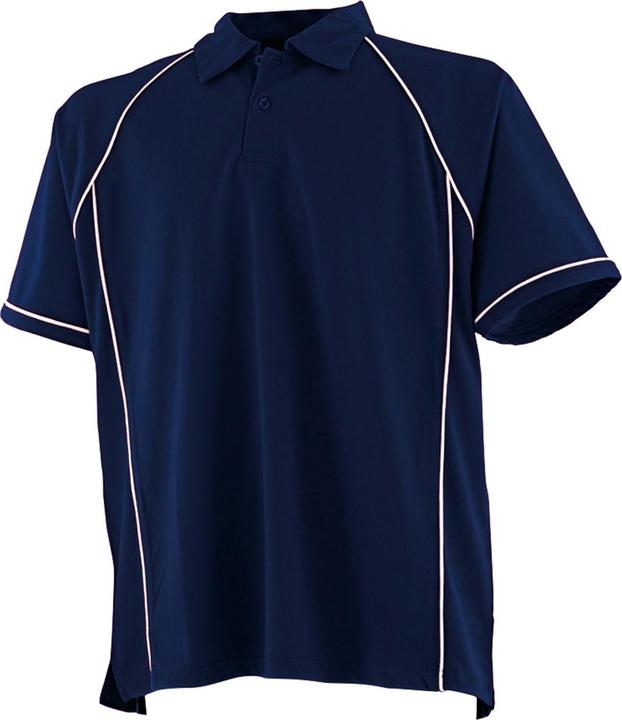 Marineblau/Weiss