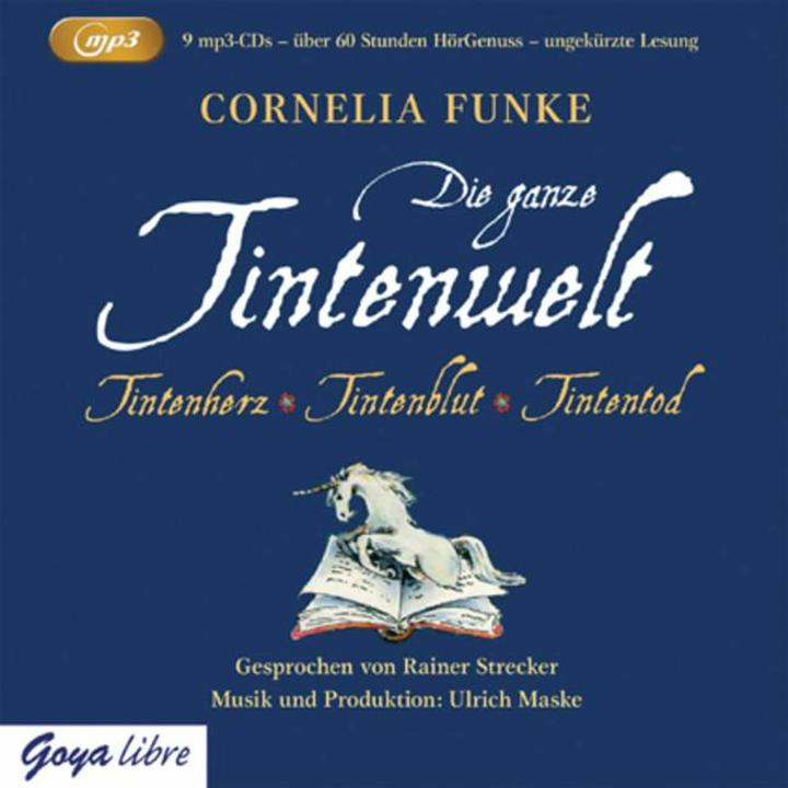 Jumbo Funke:Die ganze Tintenwelt,9MP3-CD (Cornelia Funke, Rainer Strecker, Deutsch)
