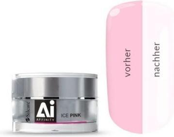 Silcare Gel Affinity Medium-Knelt Uniphase Gel To The Claw Ice Pink 15G (Ice Pink)