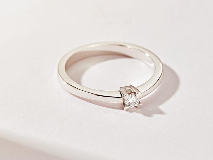 Actual product image Carat Solitaire (52, 750/18 K Gold)
