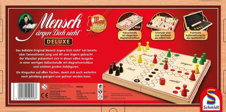 Actual product image Schmidt Spiele Ludo Deluxe (d) (German)