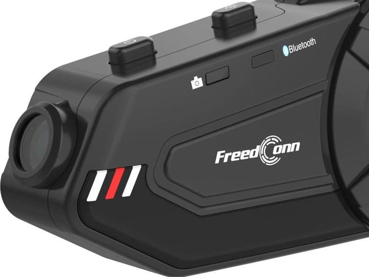Image du produit FreedConn R1 PLUS E motorcycle intercom Black (ANC, 4 h, Sans fil)