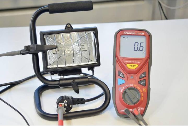 Immagine prodotto Benning IT 100 Tester di isolamento 50 V, 100 V, 250 V, 500 V, 1000 V 20 G? (CAT IV 600V)