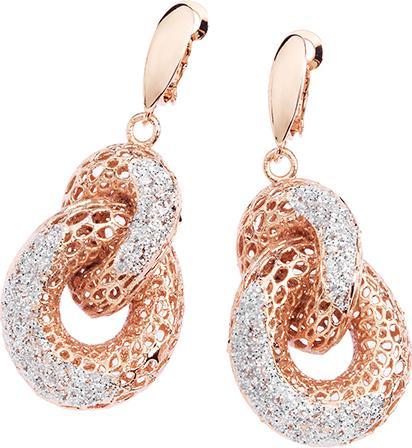 Produktbild Ottaviani Bronze earrings with silver glitter